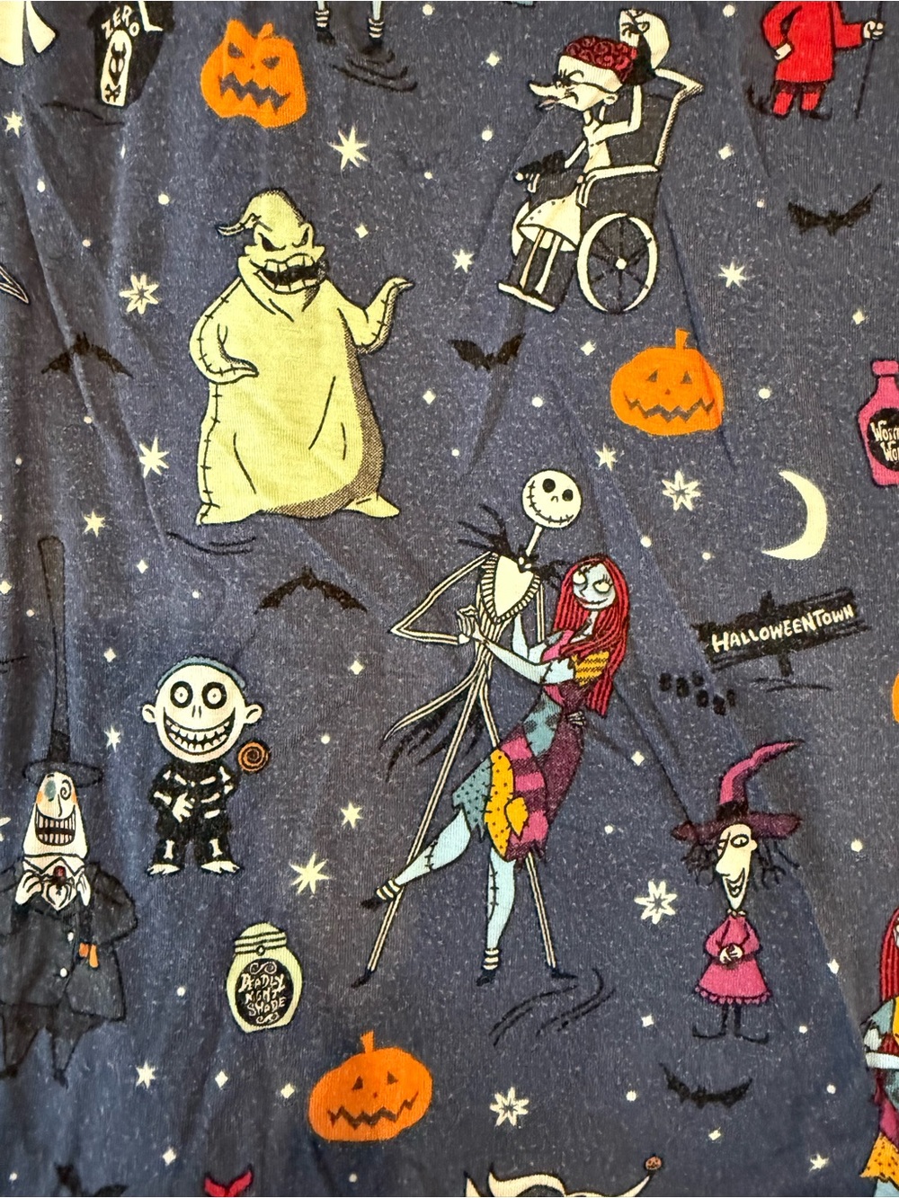 Little Sleepies- Jack Skellington And Friends, 2 Piece Pajama Set 4T